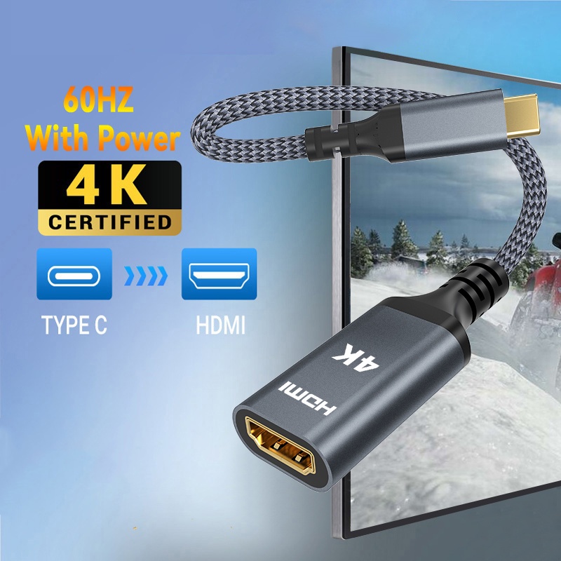 Contact Pickup Mic - كابل USB C إلى HDMI 4K@60