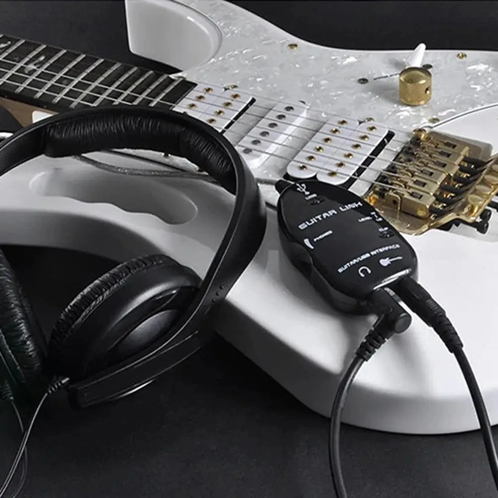 Audio Music Link - جيتار كهربائي إلى واجهة USB وصلة