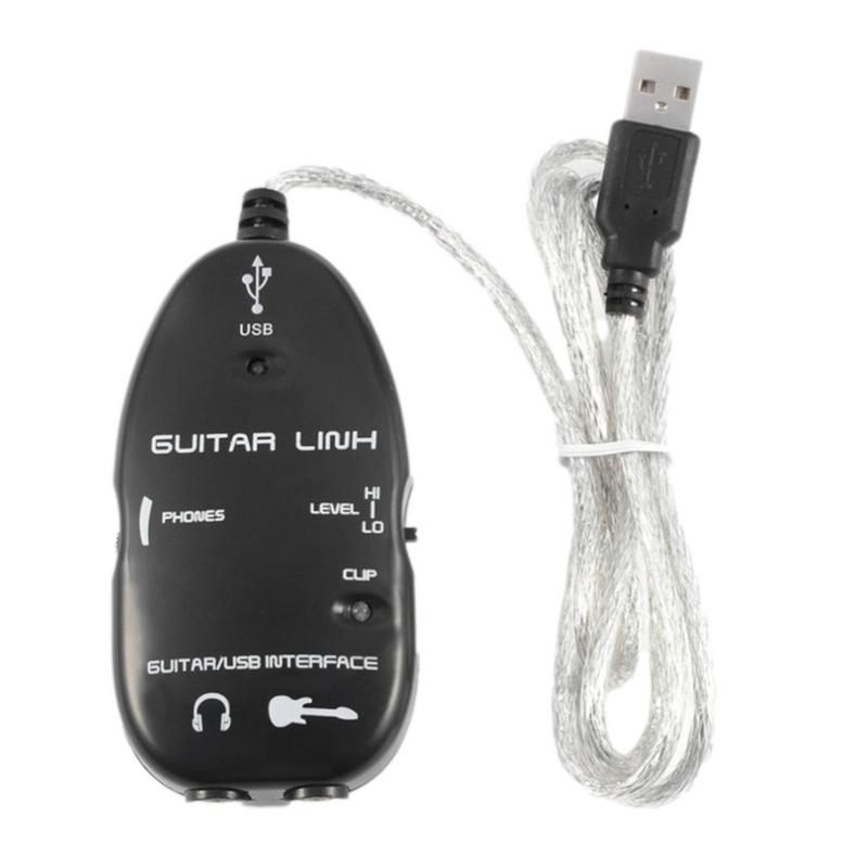 Audio Music Link - الغيتار ربط واجهة USB الغيتار تسجيل