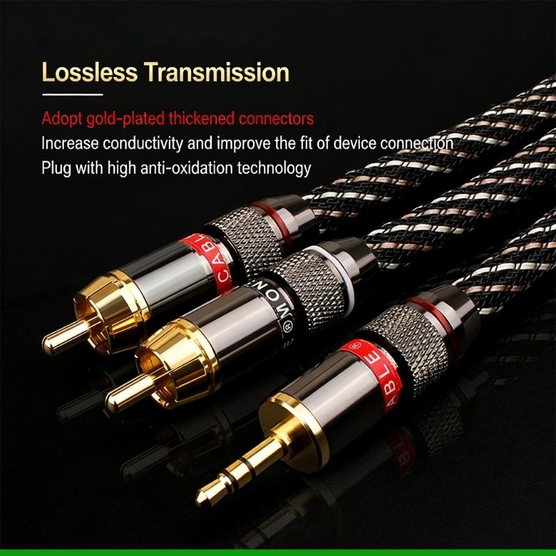 كابل موسيقى U55C متميز مقاس 3. - مراجعة Audio Music Link وسعره