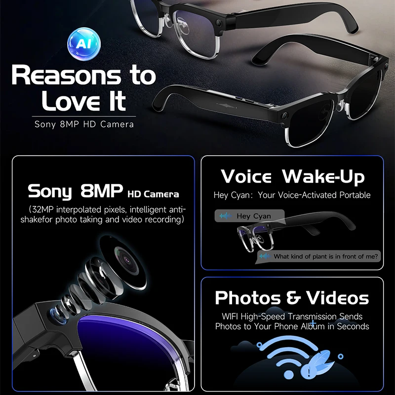 نظارات ترجمة ذكية بتقنية الذكا - مراجعة Audio Music Recognition وسعره