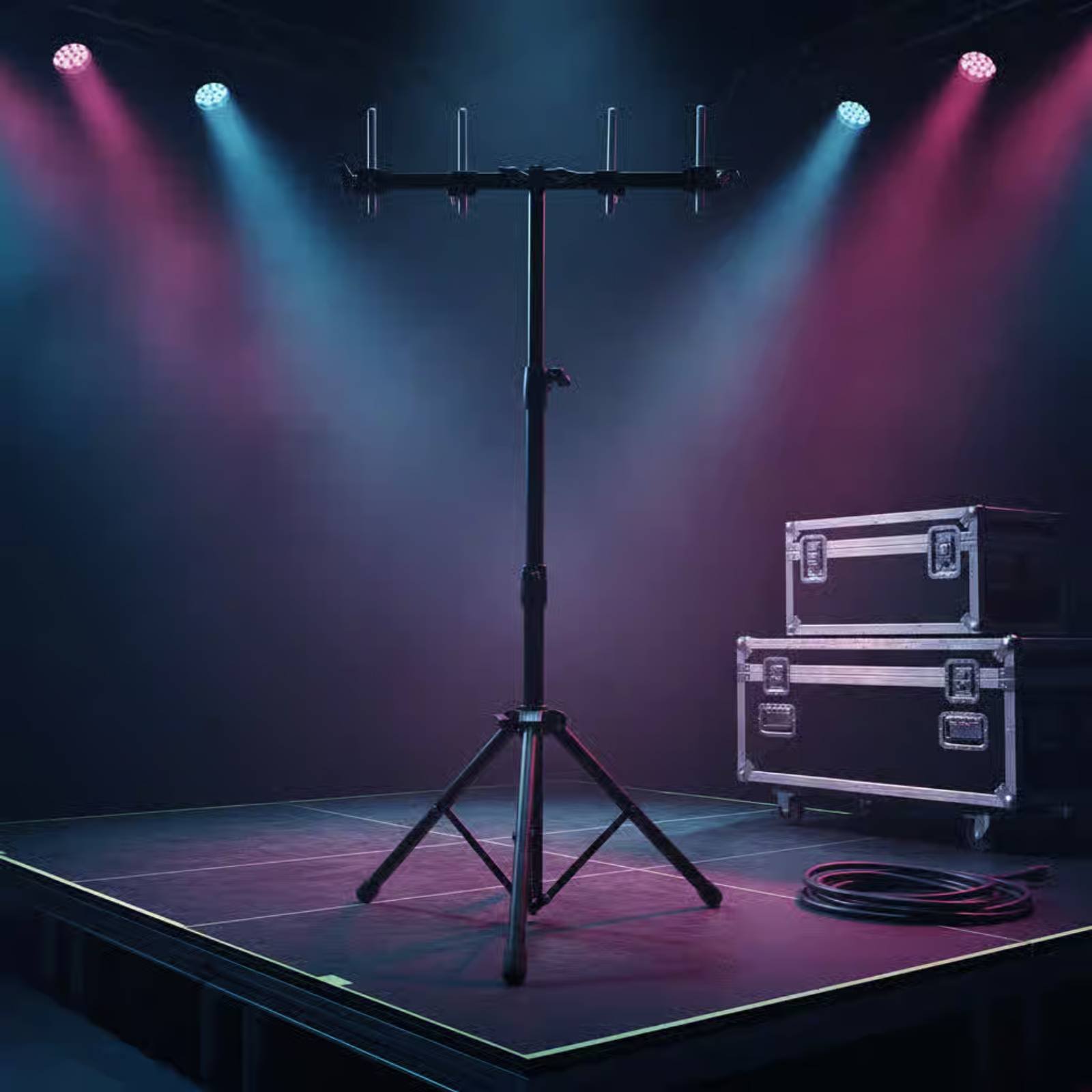 حامل جرس البقر المحمول القابل  - مراجعة Music Stand Folding وسعره