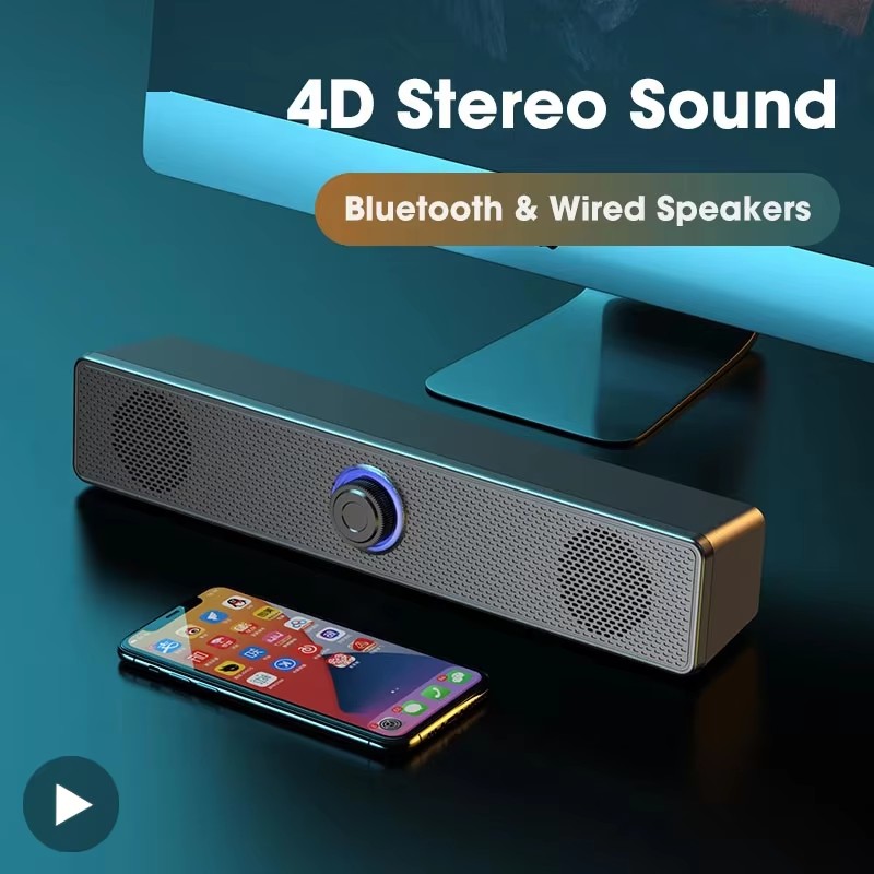 مكبر صوت موسيقي للكمبيوتر سلكي - مراجعة Audio Music Mp3 Free وسعره