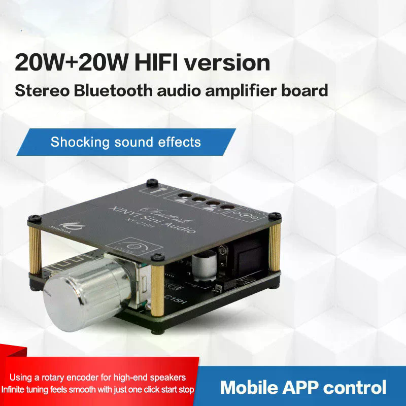 2*20 واط بلوتوث 5.0 مكبر كهربا - مراجعة Audio Music Player App وسعره