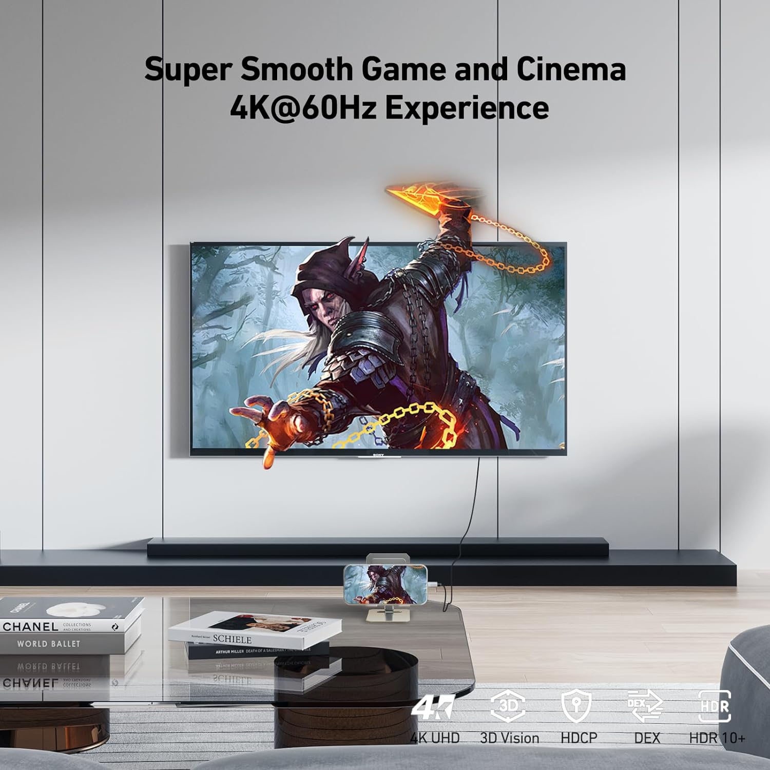 كابل USB C إلى HDMI 4K@60 هرتز - مراجعة Contact Pickup Mic وسعره