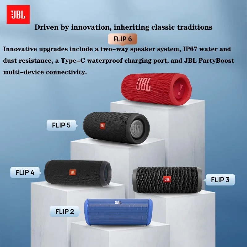 مكبر صوت JBL Flip 6 المحمول ال - مراجعة Jbl Speaker Flip 6 وسعره