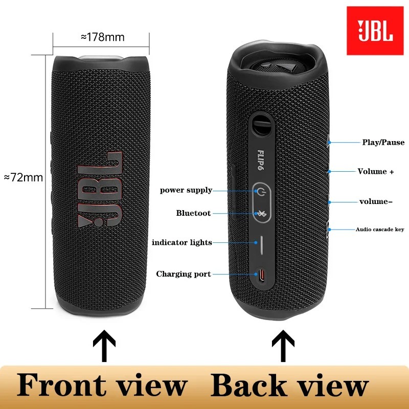 مكبر صوت JBL Flip 6 المحمول ال - مراجعة Jbl Speaker Flip 6 وسعره