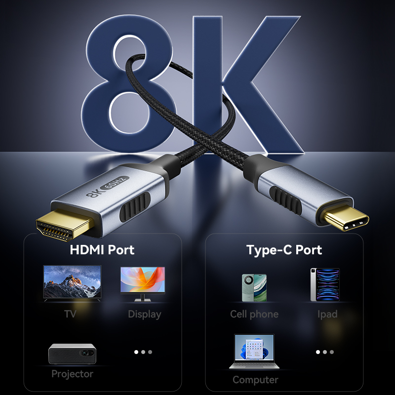 كابل محول 8k @ 60 هرتز 8k Type - مراجعة Contact Pickup Mic وسعره
