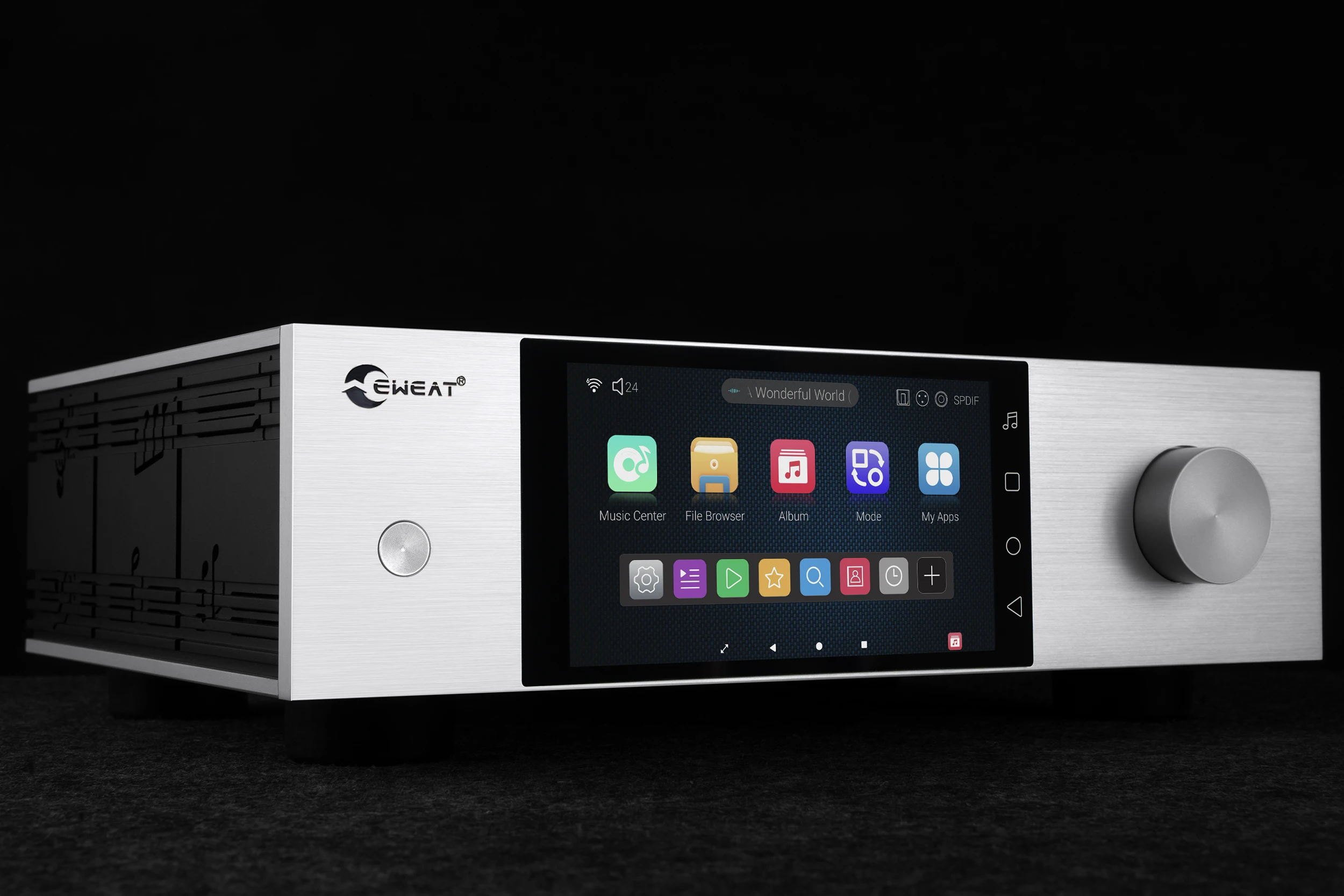 مشغل موسيقى EWEAT D35 عالي الج - مراجعة Audio Music Player App وسعره