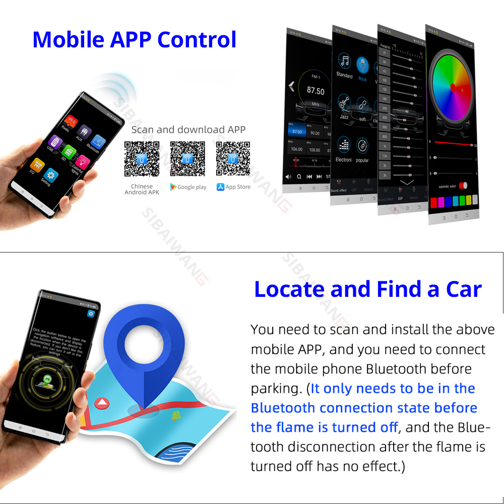 راديو سيارة 1 دين مع مشغل MP3  - مراجعة Audio Music Player App وسعره
