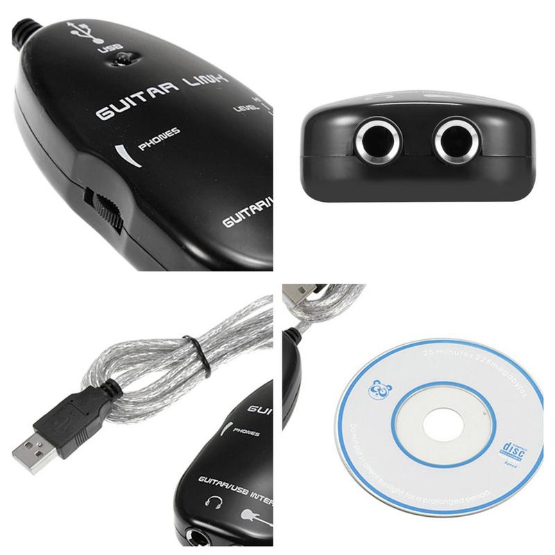 الغيتار ربط واجهة USB الغيتار  - مراجعة Audio Music Link وسعره