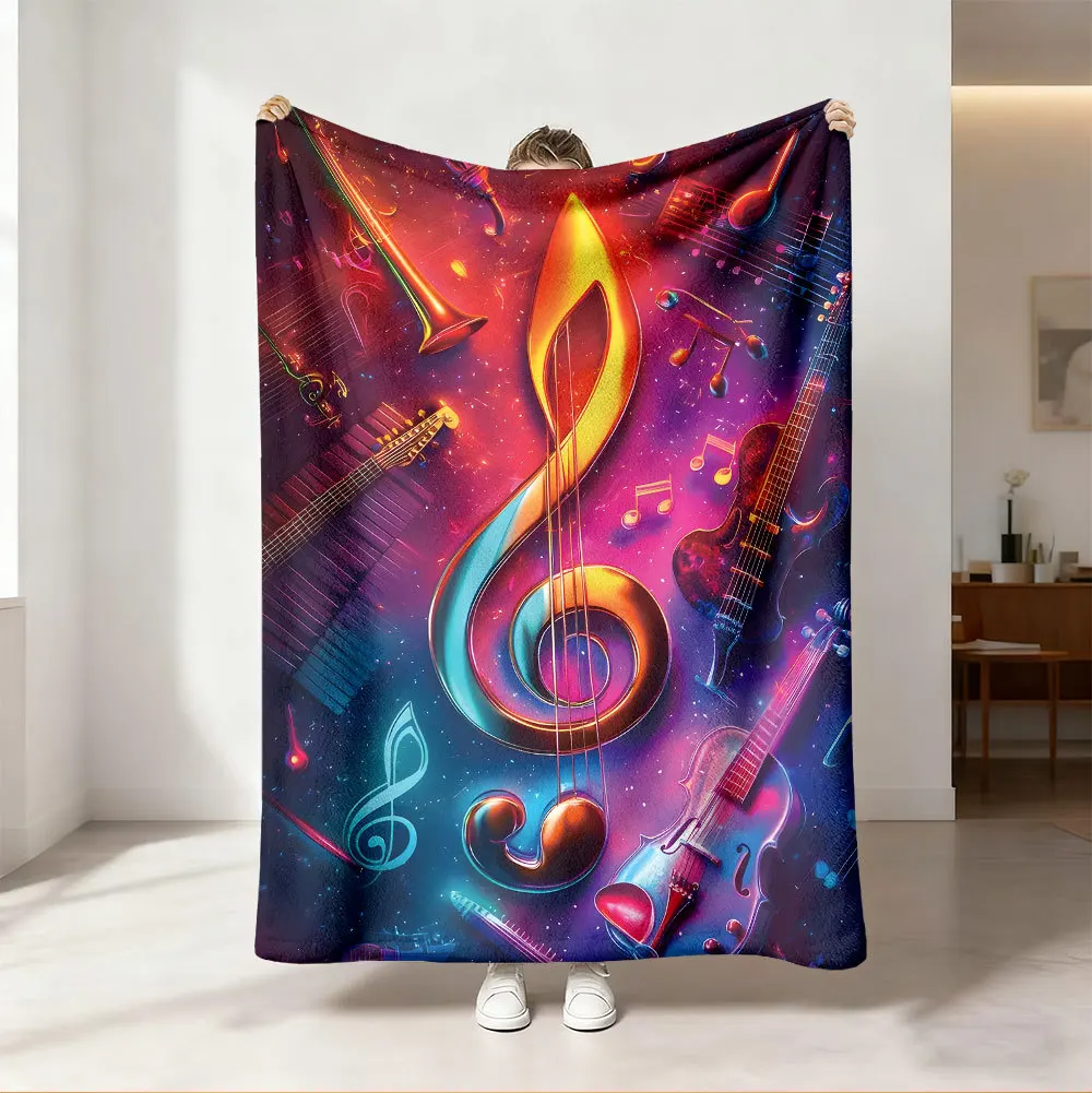 بطانية رمي مريحة بألوان قوس قز - مراجعة Audio To Music Sheet وسعره