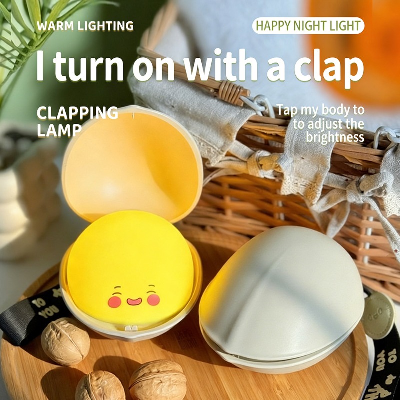 مصباح ليلي على شكل وجه مبتسم ك - مراجعة Audio Music Happy Birthday وسعره