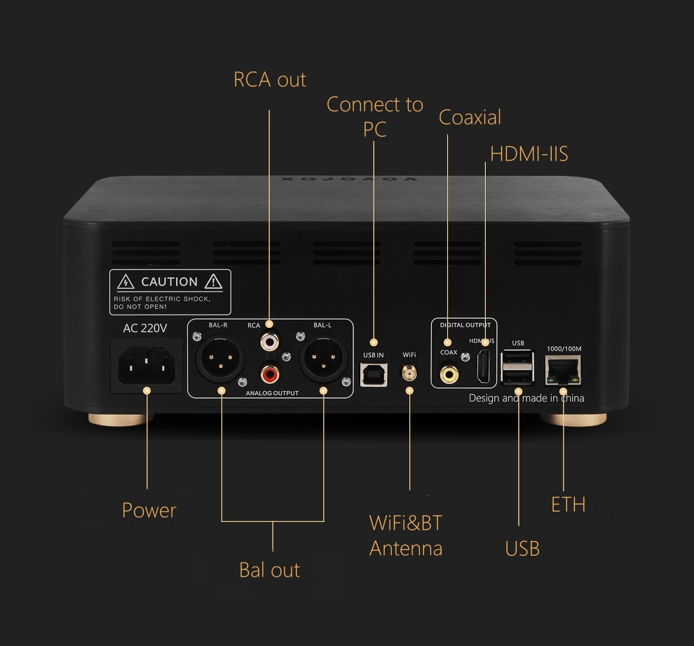 مشغل موسيقى VOVOFOX-HiFi AP05S - مراجعة Audio Music Mp3 Free وسعره