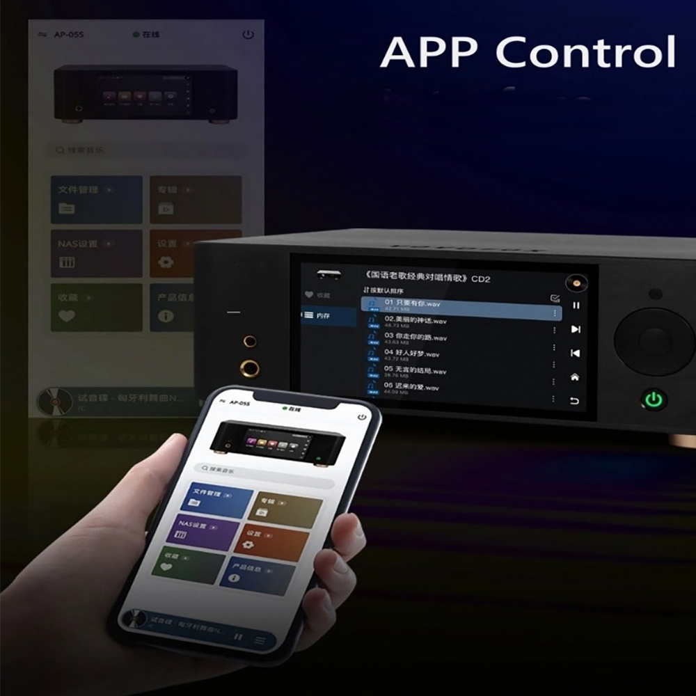 مشغل موسيقى VOVOFOX-HiFi AP05S - مراجعة Audio Music Mp3 Free وسعره