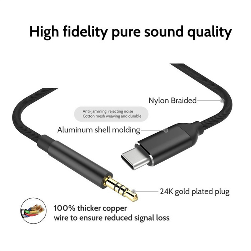كابل صوت USB Type C إلى 3.5 مم - مراجعة Contact Pickup Mic وسعره
